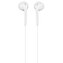 Hama sluchátka s mikrofonem Glow II, pecky, konektor Lightning, bílá