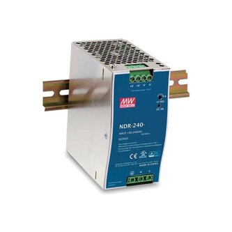 Spínaný zdroj na DIN lištu 240W, 24V/10A DC