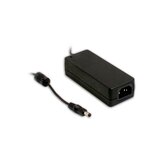 Spínaný síťový napájecí adaptér 60W, 18V/3,33A DC, souosý konektor 5,5/2,1mm, vnitřní plus, stabilizovaný