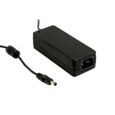 Spínaný síťový napájecí adaptér 25W, 5V/5A DC, souosý konektor 5,5/2,1mm, vnitřní plus, stabilizovaný