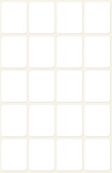 Avery Zweckform 3043 Etikety na ruční popis 22x18 mm, 120 ks, bílé