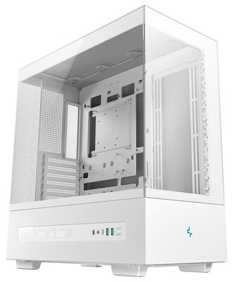 DEEPCOOL skříň CH690 DIGITAL ATX / 2xUSB 3.0 / USB-C / až 10x gan / panoramatická / bílá