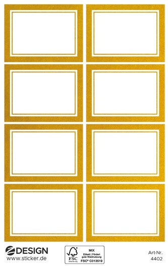 Avery Zweckform 4402 Etikety do domácnosti, papírové, 24 ks