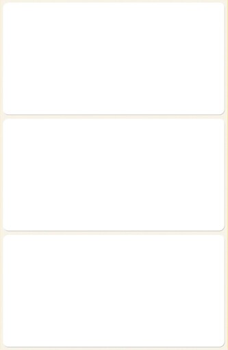 Avery Zweckform 3081 Etikety na ruční popis 76x39 mm, 18 ks, bílé