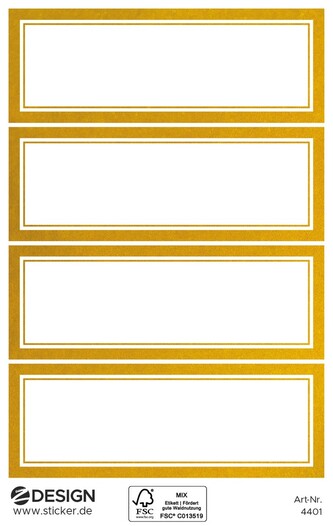 Avery Zweckform 4401 Etikety do domácnosti, papírové, 12 ks