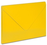 Teczka kopertowa A4 2 10mm żółta, VauPe