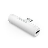 Hama audio adaptér USB-C na jack 3,5 mm, aktivní, USB-C napájení