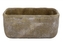 Květináč Anton šedý 10x20,5x10,5 cm