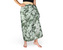 Sarong - Pareo REN, mraky, zelená