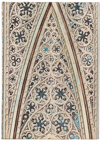 Notes Duomo di Milano Vault of the Milan Cathedral Midi gładki, Paperblanks