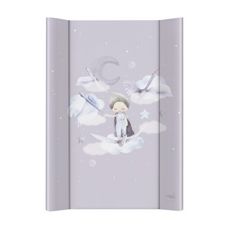 CEBA 102-000-818 Przewijak miękki profilowany krótki 50x70 Basic Wild Swans (Dzikie łabędzie)