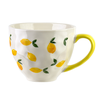 LIMONE Kubek 400ml 11x15x9cm cytryna
