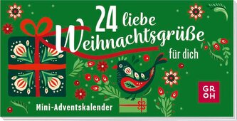 24 liebe Weihnachtsgrüße für dich