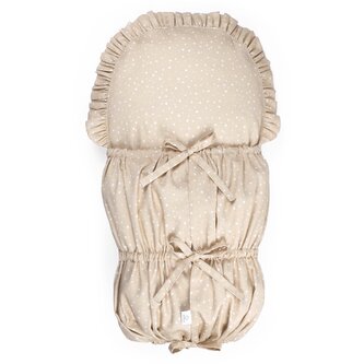 Perinka s letnou výplňou - béžová bodka