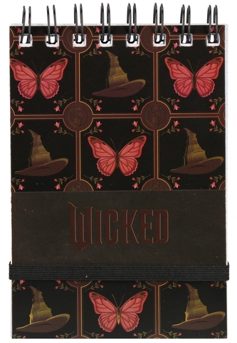 Kołonotes z gumką A6/96k kratka Wicked BENIAMIN 43249  BEN