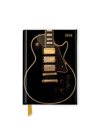 Black Gibson Guitar - Schwarze Gibson Gitarre - Taschenkalender 2026 Black Gibson Guitar - Schwarze Gibson Gitarre - Taschenkalender 2026