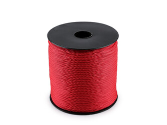 Pletací a háčkovací příze Anet macrame Ø2 mm 90 g - 1 ks - 18 červená cívka