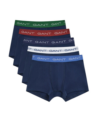 5PACK pánské boxerky Gant modré (902535003-410) XXL
