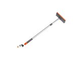 Stěrka na mytí skel oboustranná, teleskopická 20cm, rukojeť 60-95cm