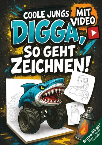 Zeichenbuch Digga Junge