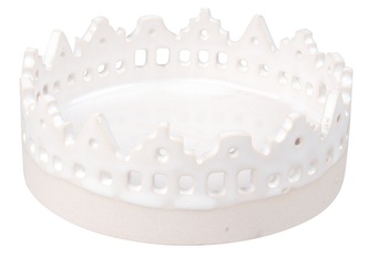 Dekorace z keramiky 10,5 x 4 x 10,5 cm