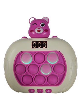 Leventi V3 Quick push game – medvídek růžový