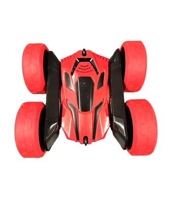 Leventi RC Stunt Car oboustranné otáčení o 360 stupňů-červené