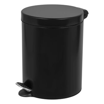 Pedálový odpadkový koš Soft - Close Freedom Fresh 5 l, lakovaná ocel, černá