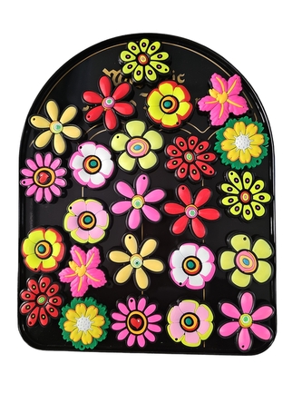 Leventi Sada ozdobných magnetů - květiny