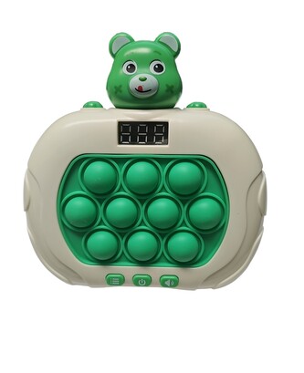 Leventi V3 Quick push game – medvídek zelený