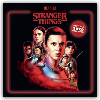 Stranger Things - Netflix - Offizieller Kalender 2026