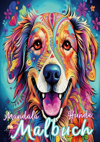 Mandala Malbuch Hunde für Kinder ab 8 Jahren mit 50 schönen Ausmalbildern