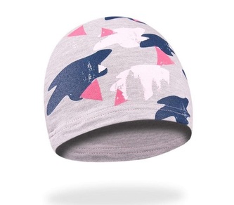 Bavlněná čepička YO ! Izabela - sv. šedá; 116 (5-6r); šedá