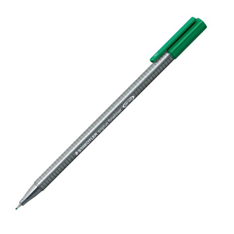 Liner, 0,3 mm, STAEDTLER "Triplus", zelený