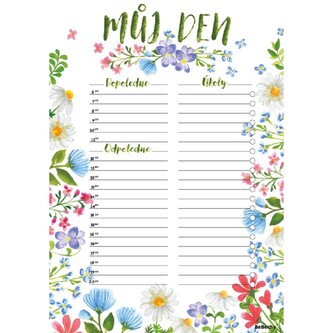 Baloušek Tisk - Denní plánovač - A5 - Luční