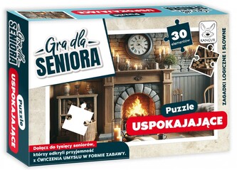 Gra dla Seniora. Puzzle Uspokajające