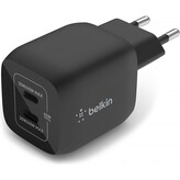 Belkin Duální 45W USB-C Power Delivery GaN PPS nástěnná nabíječka, černá