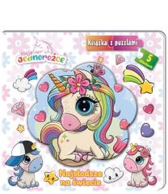 Moje Jednorożce. Książka z puzzlami