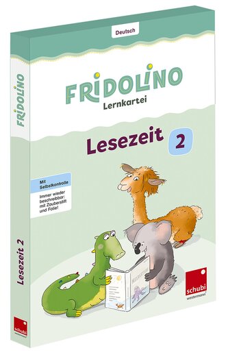 Fridolino-Lernkartei. Lesezeit 2. Schuljahr