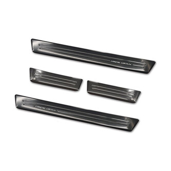 Prahové lišty Peugeot 3008 2016-2024 (tmavé, matné) Prahové lišty Peugeot 3008 2016-2024 (tmavé, matné)