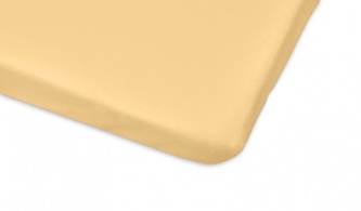 Bavlněné prostěradlo 60x120cm - žlutá, 120x60cm; žlutá; 100 % bavlna Bavlněné prostěradlo 60x120cm - žlutá, 120x60cm; žlutá; 100 % bavlna