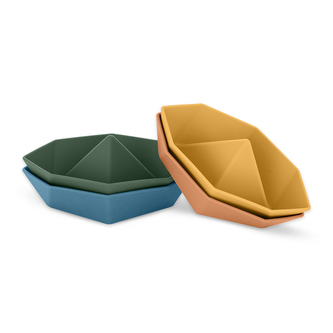 PETITE&MARS Hračky silikonové do vody Ships 6m+ PETITE&MARS Hračky silikonové do vody Ships 6m+