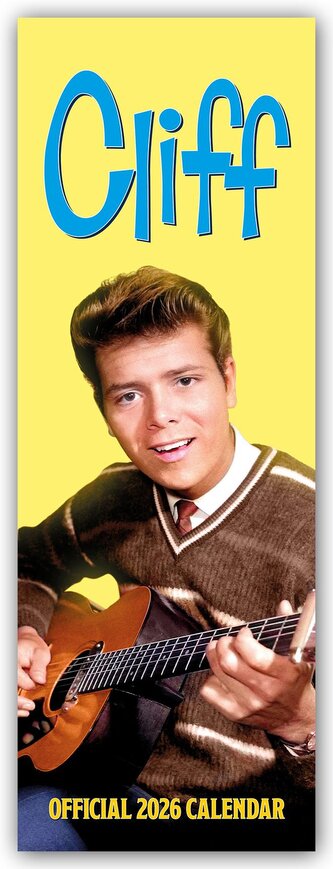 Cliff Richard 2026 - Slimline-Kalender