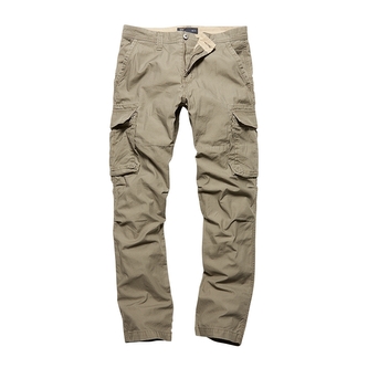 Kalhoty Vintage Industries Reef - olivové, M