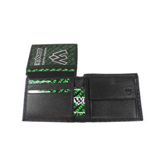 Pánská kožená peněženka Arwel 4705­ - modrá-černá