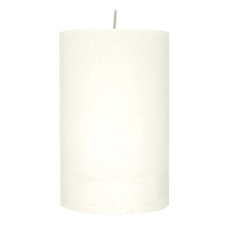 ARÔME Rustikální svíčka 10x20cm Obyčejná barva Champagne