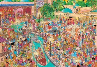 JUMBO Puzzle JvH Fata Morgana v Eftelingu 5000 dílků