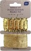 Zestaw tasiemek 2x2m Satin Gold