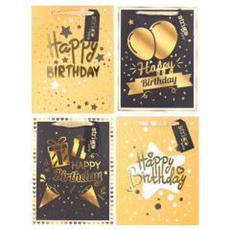 Torba prezentowa Party 18x23x10cm mix STRIGO Torba prezentowa Party 18x23x10cm mix STRIGO