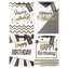 Torba prezentowa Party 18x23x10cm mix STRIGO